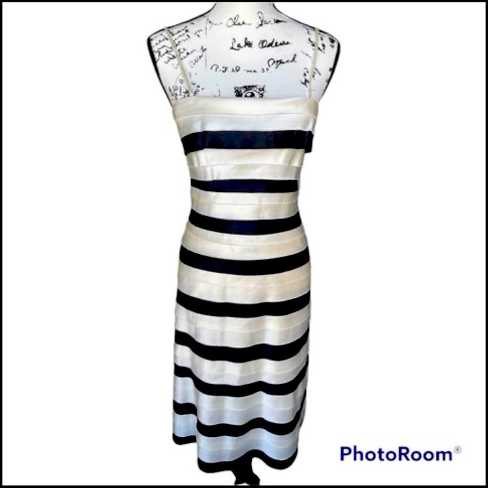 Sumer BCBG satin cocktail dress